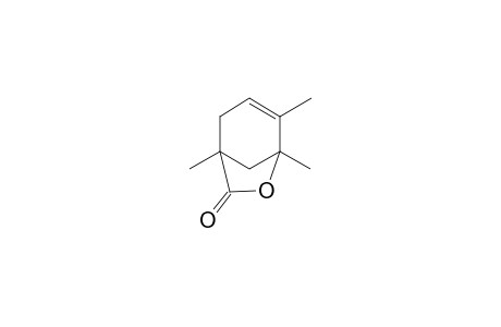 2,3,5-Trimethyl-5,3-cyclohex-1-enecarbolactone