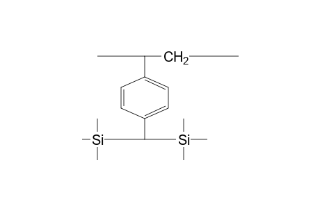 Poly[4-bis(trimethylsilyl)methylstyrene]