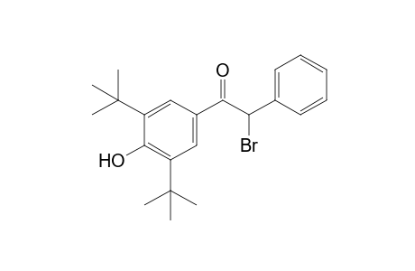 2-Bromo-3',5'-di-tert-butyl-4'-hydroxy-2-phenyl-acetophenone