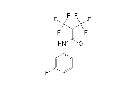 3,3,3-Trifluoro-N-(3-fluorophenyl)-2-(trifluoromethyl)propionamide