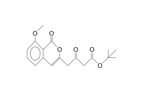 TERT.-BUTYL-4-(8-METHOXY-1-OXO-1H-ISOCHROMEN-3-YL)-3-OXO-BUTANOATE