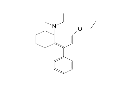 (3-Ethoxy-1-phenyl-4,5,6,7-tetrahydroinden-3A-yl)-diethyl-amine