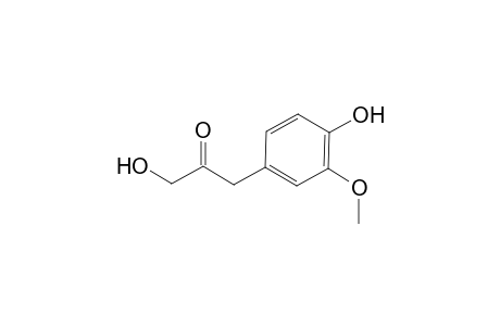 2-Propanone, 1-hydroxy-3-(4-hydroxy-3-methoxyphenyl)-