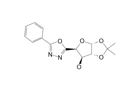 2-[4-(1,2-O-ISOPROPYLIDENE-BETA-L-THREOFURANOSYL)]-5-PHENYL-1,3,4-OXADIAZOLE