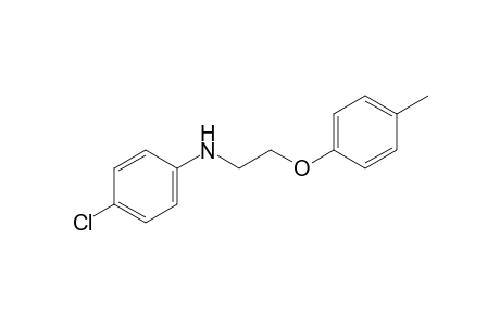 p-chloro-N-[2-(p-tolyloxy)ethyl]aniline