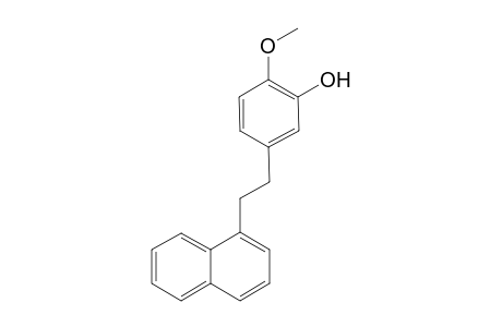 1-[3""-Nydroxy-4""-methoxyphenyl]ethyl}naphthalene