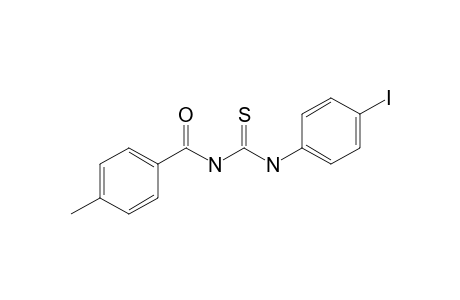 N-(4-Iodophenyl)-N'-(4-methylbenzoyl)thiourea