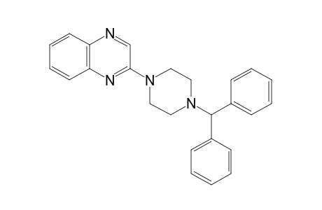 2-[4-(DIPHENYLMETHYL)-1-PIPERAZINYL]QUINOXALINE