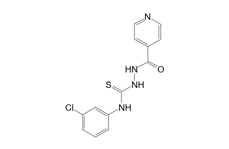 4-(m-chlorophenyl)-1-isonicotinoyl-3-thiosemicarbazide