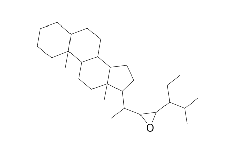 Stigmastane, 23,24-epoxy-, (5.alpha.)-