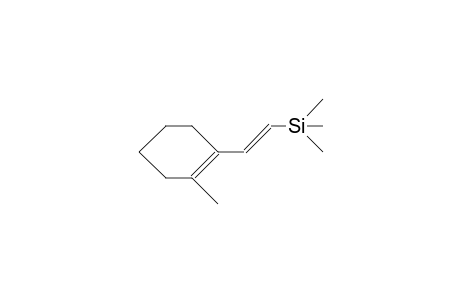 (E)-1-Trimethylsilyl-2-(2-methyl-cyclohex-1-en-1-yl)-ethylene