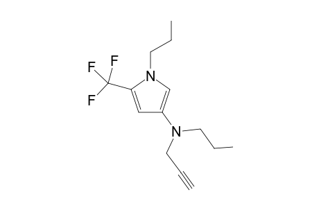 N,1-dipropyl-N-(prop-2-yn-1-yl)-5-(trifluoromethyl)-1H-pyrrol-3-amine