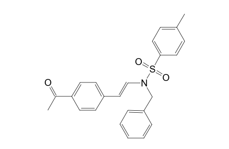 N-[(E)-2-(4-Acetylphenyl)ethynyl]-N-benzyl-4-methylbenzenesulphonamide