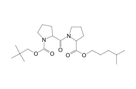 D-Prolyl-D-proline, N-neopentyloxycarbonyl-, isohexyl ester