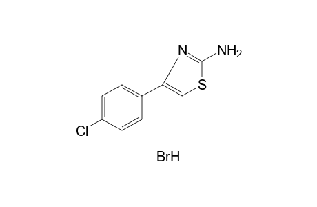 2-amino-4-(p-chlorophenyl)thiazole, monohydrobromide
