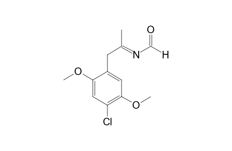 N-Formyl-4-chloro-2,5-dimethoxyphenylisopropylimine