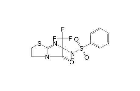 Benzenesulfonamide, N-(5-oxo-6-trifluoromethyl-2,3,5,6-tetrahydroimidazo[2,1-b]thiazol-6-yl)-