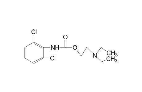 2,6-dichlorocarbanilic acid, 2-(diethylamino)ethyl ester