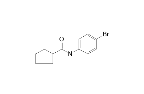 Cyclopentanecarboxamide, N-(4-bromophenyl)-