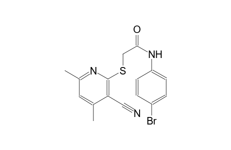 acetamide, N-(4-bromophenyl)-2-[(3-cyano-4,6-dimethyl-2-pyridinyl)thio]-