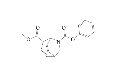 Methyl (6-phenyloxycarbonyl-6-azabicyclo[3.2.2]nona-2,8-diene)-4-carboxylate