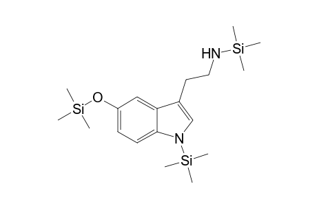 N-trimethylsilyl-2-(1-trimethylsilyl-5-trimethylsilyloxy-3-indolyl)ethanamine