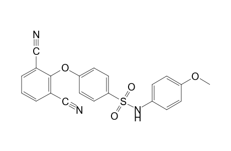 4-(2,6-Dicyanophenoxy)benzenesulfon-p-anisidide