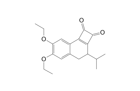 6,7-Diethoxy-3-i-propyl-3,4-dihydrocyclobutu[a]naphthalen-1,2-dione