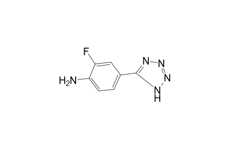 2-Fluoro-4-(1H-tetraazol-5-yl)aniline