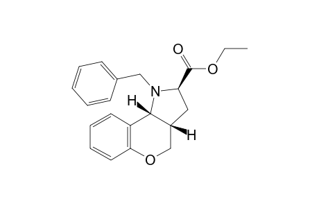 (2R,3aS,9bR)-1-(phenylmethyl)-3,3a,4,9b-tetrahydro-2H-[1]benzopyrano[4,3-b]pyrrole-2-carboxylic acid ethyl ester