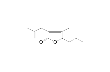 2(5H)-Furanone, 4-methyl-3,5-bis(2-methyl-2-propenyl)-