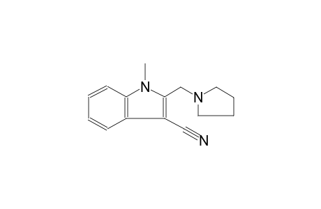 1-methyl-2-(1-pyrrolidinylmethyl)-1H-indole-3-carbonitrile