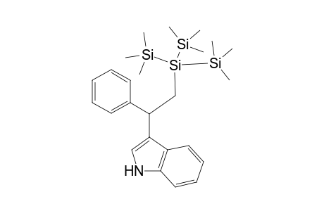 3-(2-(1,1,1,3,3,3-hexamethyl-2-(trimethylsilyl)trisilan-2-yl)-1-phenylethyl)-1H-indole