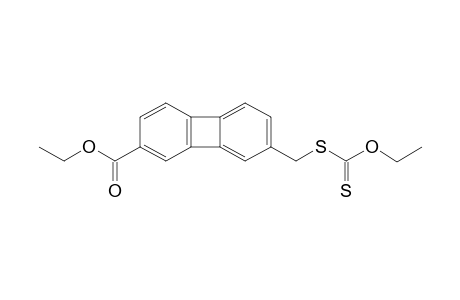 Ethyl 7-(ethoxycarbonylthiomethyl)-2-biphenylenecarboxylate