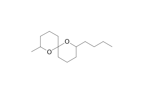 (E,E)-2-n-butyl-8-methyl-1,7-dioxaspiro[5.5]undecane