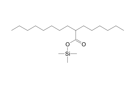 Decanoic acid <2-hexyl->, mono-TMS