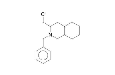 2-Benzyl-3-chloromethyldecahydroisoquinoline