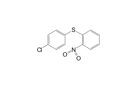 p-chlorophenyl o-nitrophenyl sulfide