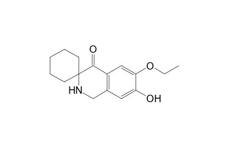 Spiro[cyclohexane-1,3'(4'H)-isoquinolin]-4'-one, 6'-ethoxy-1',2'-dihydro-7'-hydroxy-