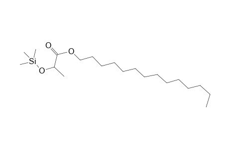 Tetradecyl lactate, tms derivative