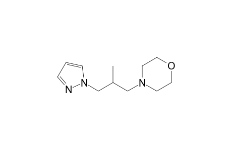 N-[2-Methyl-3-(1H-1-pyrazolyl)propyl]morpholine