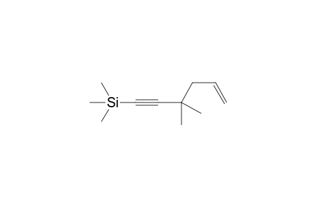 3,3-Dimethylhex-5-en-1-ynyl(trimethyl)silane