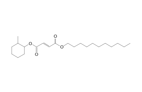 Fumaric acid, 2-methylcyclohexyl undecyl ester