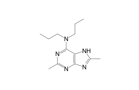 2,8-dimethyl-N,N-dipropyladenine