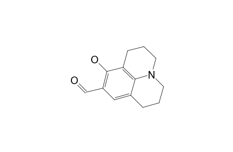 2,3,6,7-Tetrahydro-8-hydroxy-1H,5H-benzo[ij]quinolizine-9-carboxaldehyde