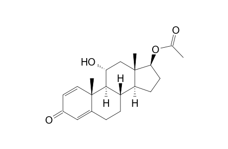 ANDROSTA-1,4-DIENE-11-ALPHA,17-BETA-DIOL-3-ONE-17-ACETATE