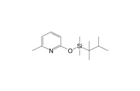 Pyridine, 6-methyl-2-[(2,3-dimethyl-2-butyl)dimethylsilyloxy]-