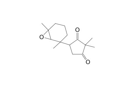 5-(1,3-Dimethyl-1,2-epoxy-3-cyclohexyl)-2,2-dimethylcyclopentan-1,3-dione isomer