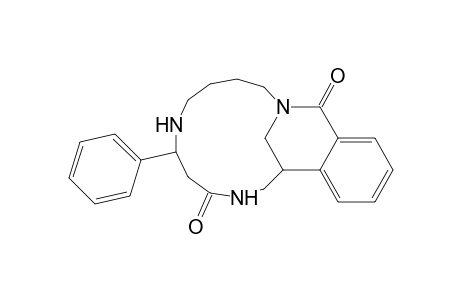 2,13-Methano-2H-2,7,11-benzotriazacyclopentadecine-1,10(3H,11H)-dione , 4,5,6,7,8,9,12,13-octahydro-8-phenyl-