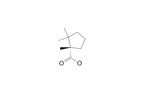 (1S)-1,2,2-trimethyl-1-cyclopentanecarboxylic acid